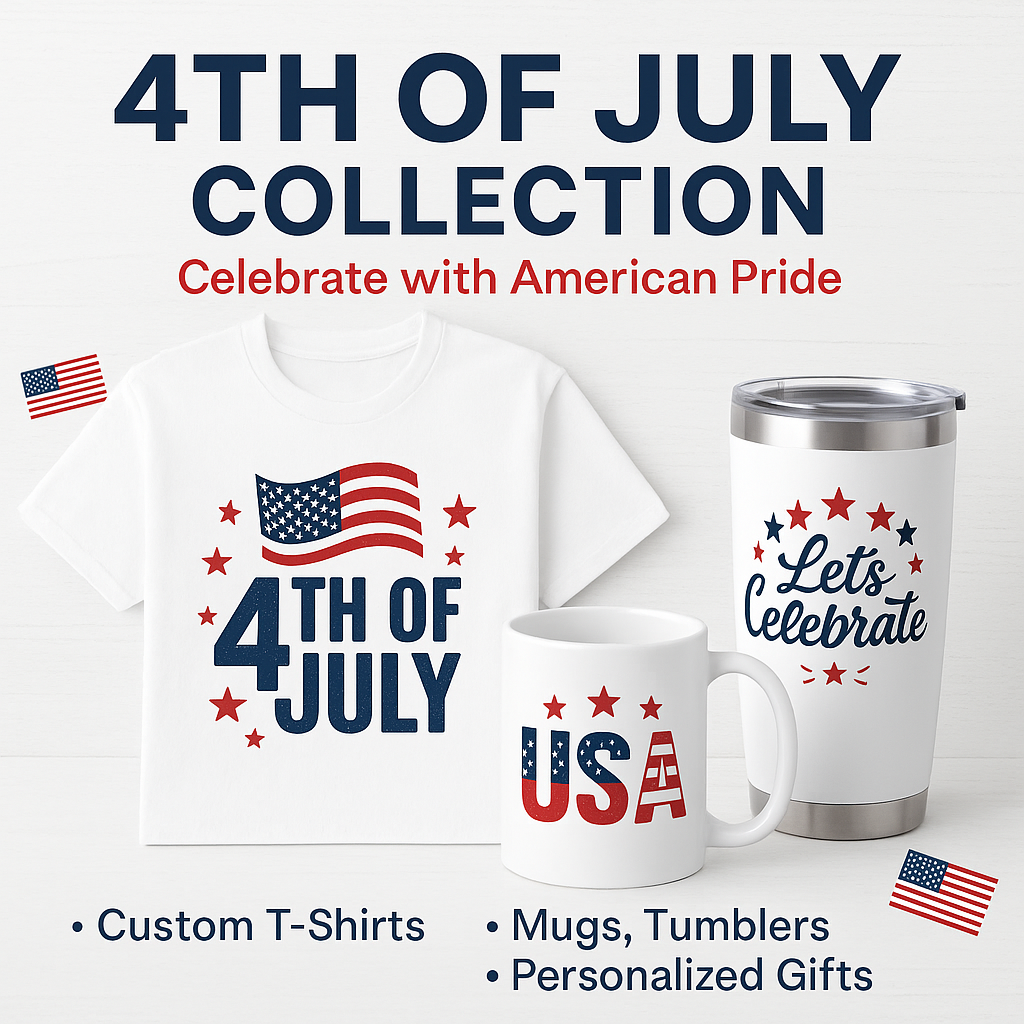 4th of July Collection – Celebrate with American Pride