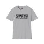 Dadalorian Dad T-Shirt - Perfect for Father's Day, Gift for Dad, Star Wars Themed Shirt, Casual Wear, Unique Dad Gift