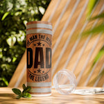 Personalized Dad Tumbler, 20oz Stainless Steel Cup, Perfect Gift for Father's Day, Birthday, or Any Celebration