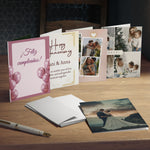 Multi-Design Greeting Card Set for Every Occasion | Wedding, Anniversary, Holidays, Customizable, 5-Pack