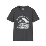 Dad Mechanic T-Shirt, Gift for Car Enthusiasts, Father's Day Tee, Casual Wear, Automotive Apparel, Birthday Present
