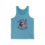 Party in the USA Unisex Tank Top – Bold, Cool & Patriotic