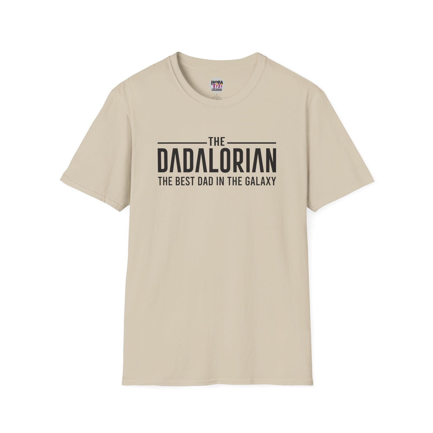 Dadalorian Dad T-Shirt - Perfect for Father's Day, Gift for Dad, Star Wars Themed Shirt, Casual Wear, Unique Dad Gift