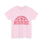 Cupid's Favorite Nurse' T-Shirt - Ideal Valentine's Day Gift for Nurses