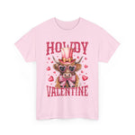 Valentine's Day 'Howdy Valentine' T-Shirt - Fun and Charming Design