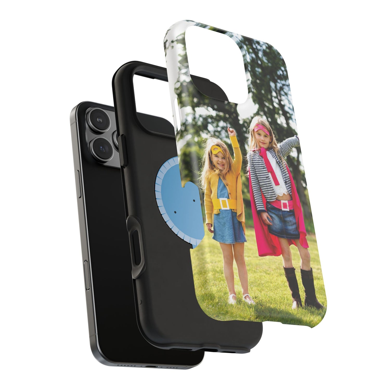 Magnetic Tough Cases Customizable iPhone Cases (Models 14 to 16, MagSafe Compatible)