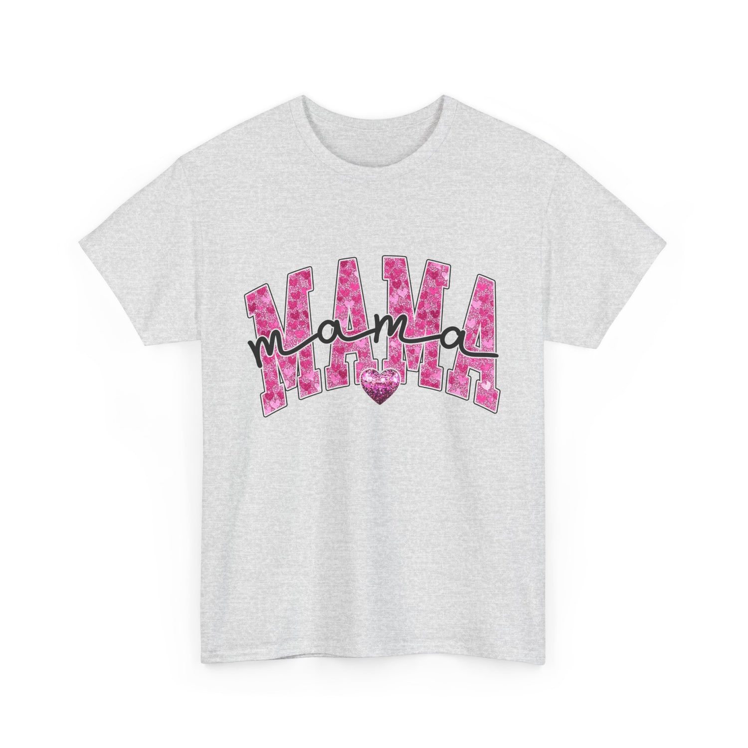 Valentine's Day 'Mom' T-Shirt with Heart - Perfect Gift for Moms