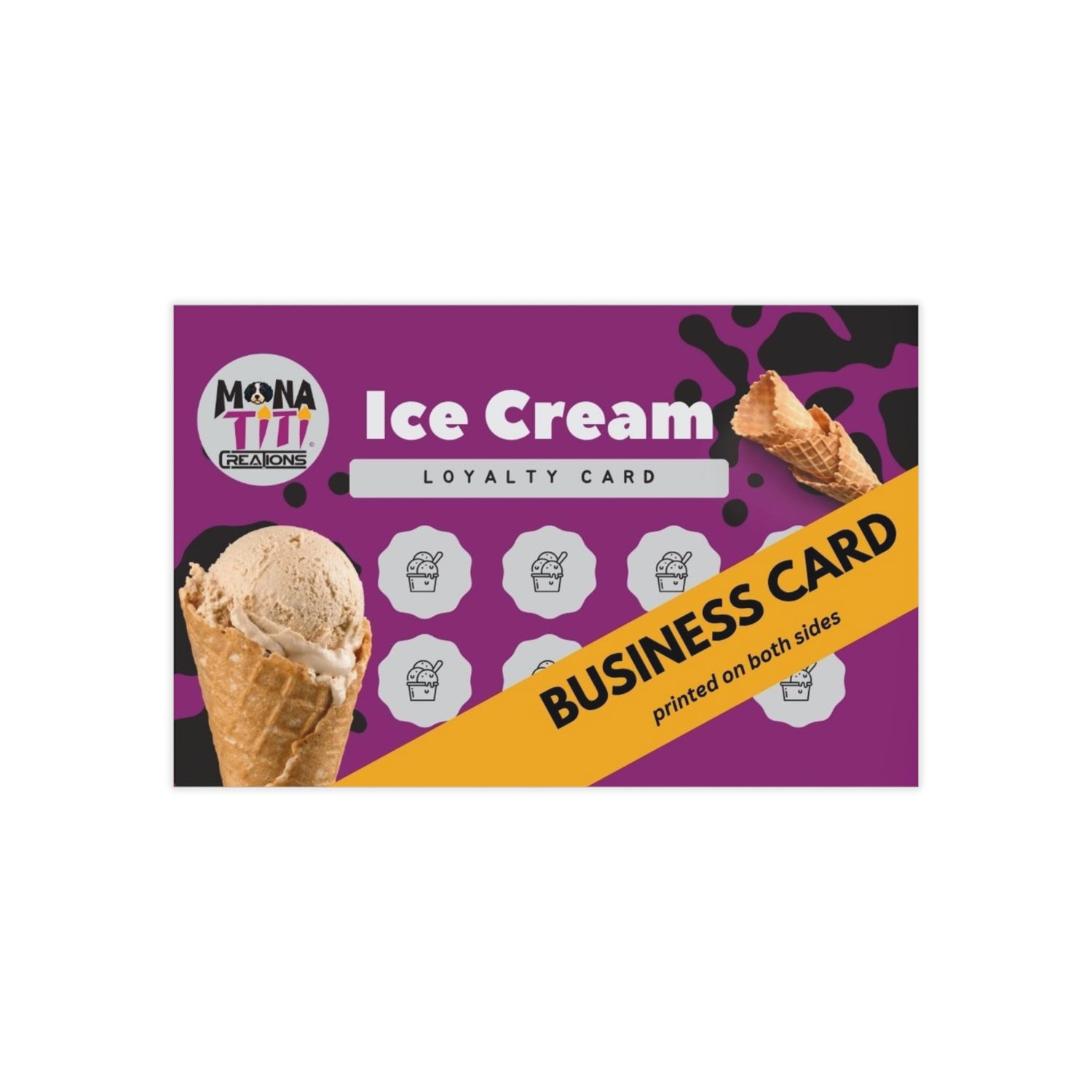 Custom Double-Sided Business Cards – Premium 350gsm | Matte or Gloss Finish