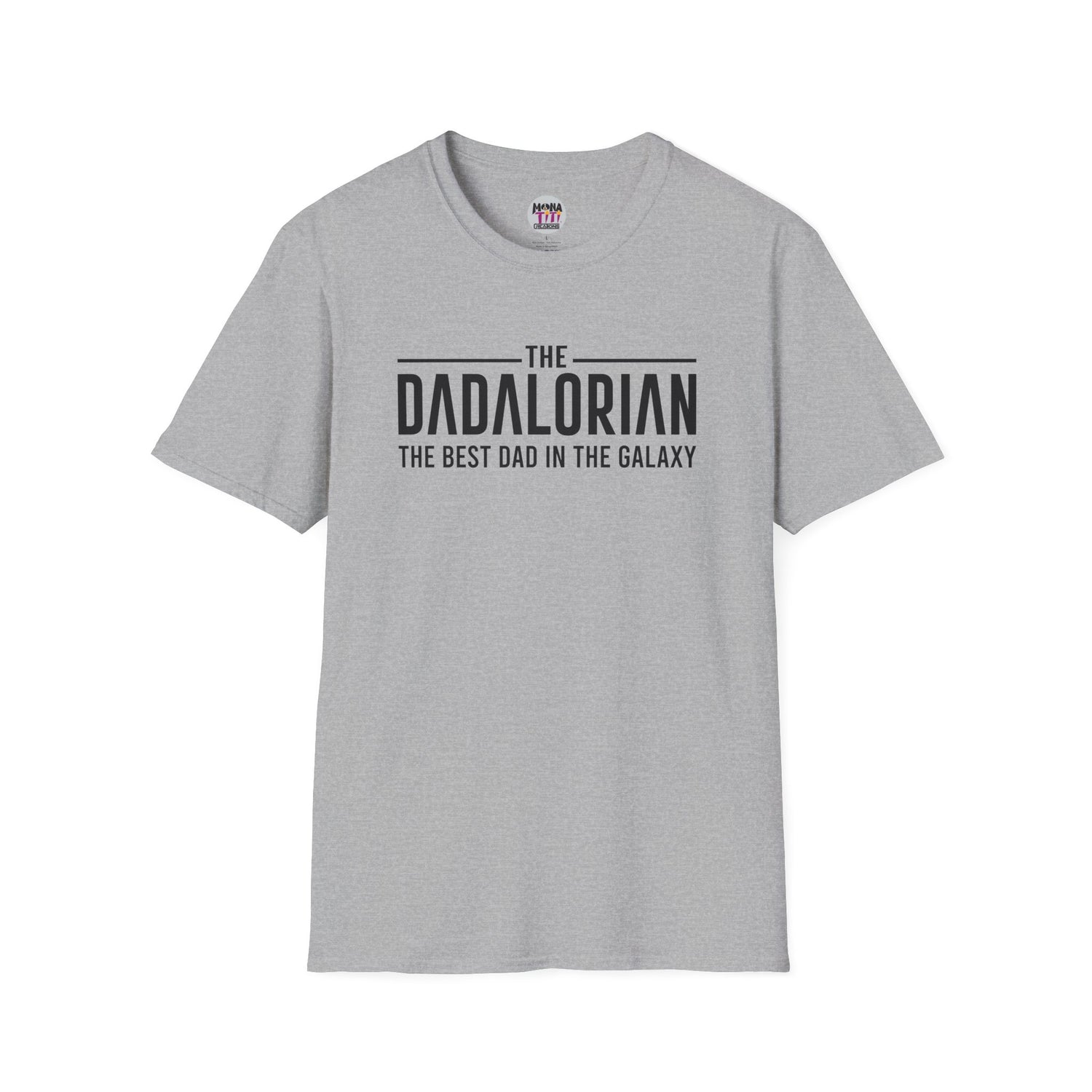 Dadalorian Dad T-Shirt - Perfect for Father's Day, Gift for Dad, Star Wars Themed Shirt, Casual Wear, Unique Dad Gift