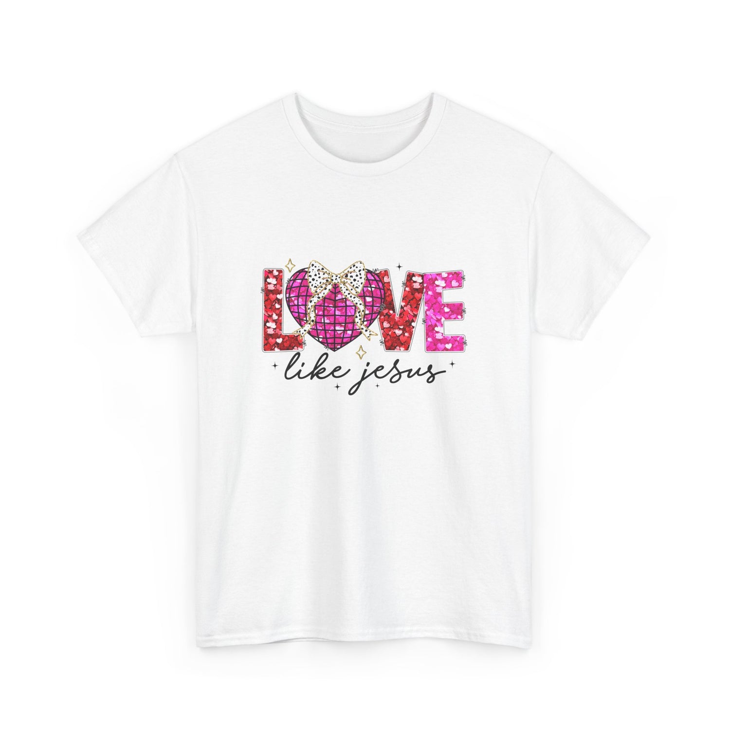 Valentine's Day 'LOVE like Jesus' T-Shirt - Inspiring Message of Love and Faith