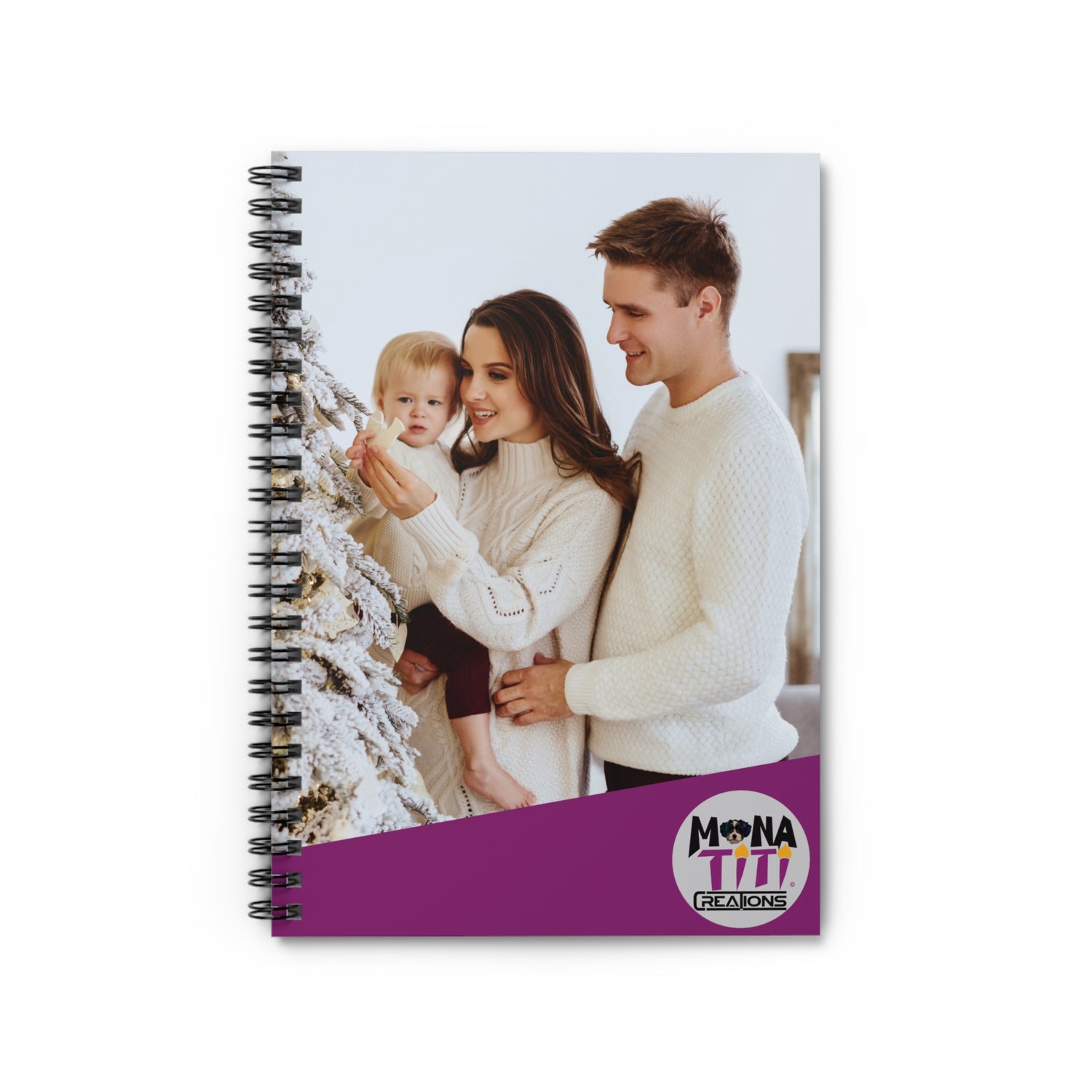 Notebook - Elegant Ruled Line Spiral Notebook for Notes, Planning, and Ideas