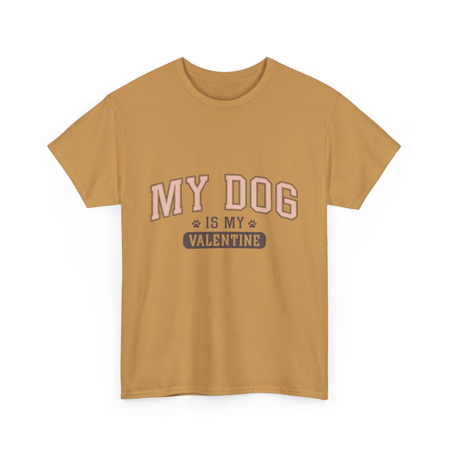 My Dog is My Valentine' T-Shirt - Show Your Love for Your Dog