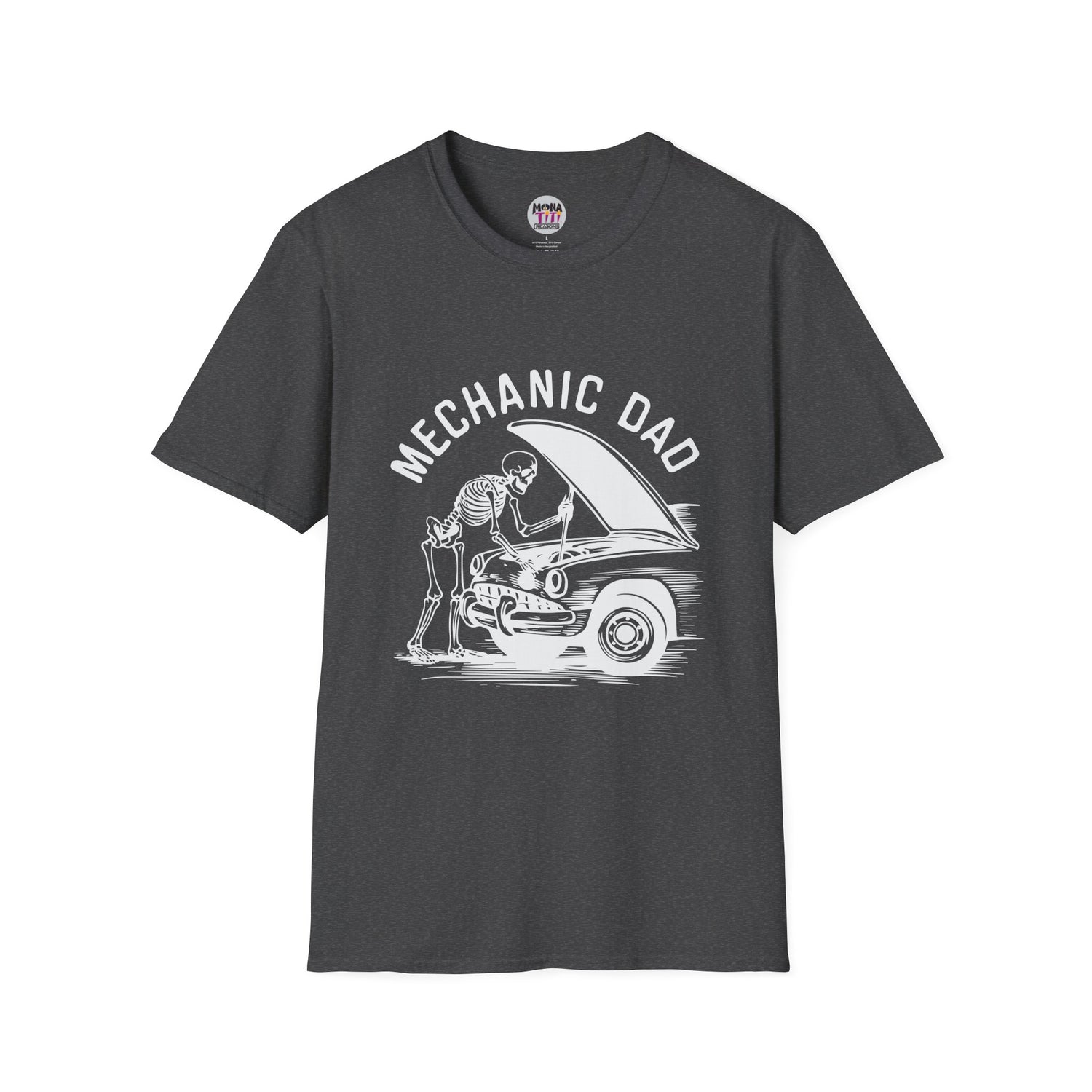 Dad Mechanic T-Shirt, Gift for Car Enthusiasts, Father's Day Tee, Casual Wear, Automotive Apparel, Birthday Present