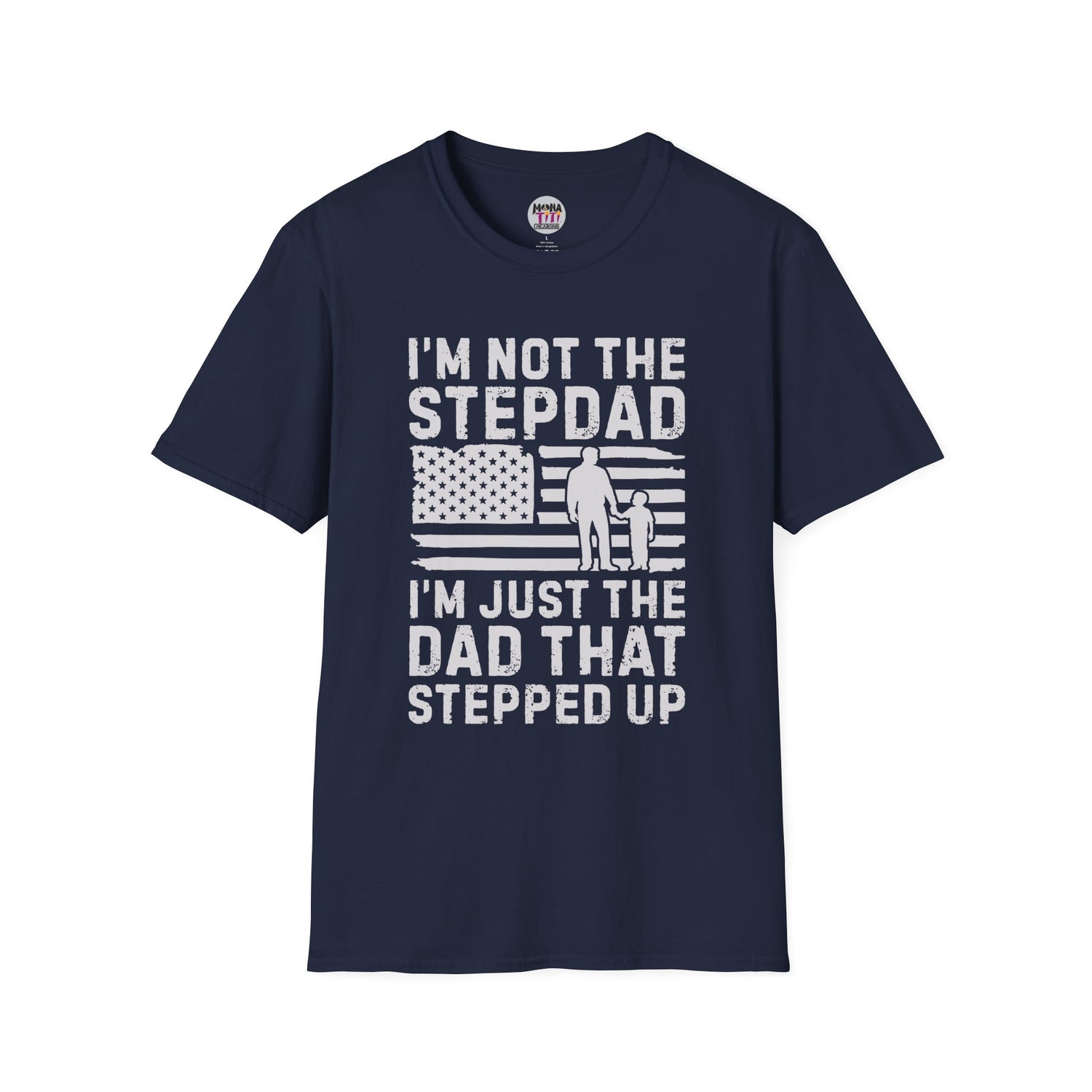 Father’s Day Stepdad T-Shirt | Inspirational Gift for Stepdads | Unisex Softstyle Tee | Family, Celebration, Honor Stepdads