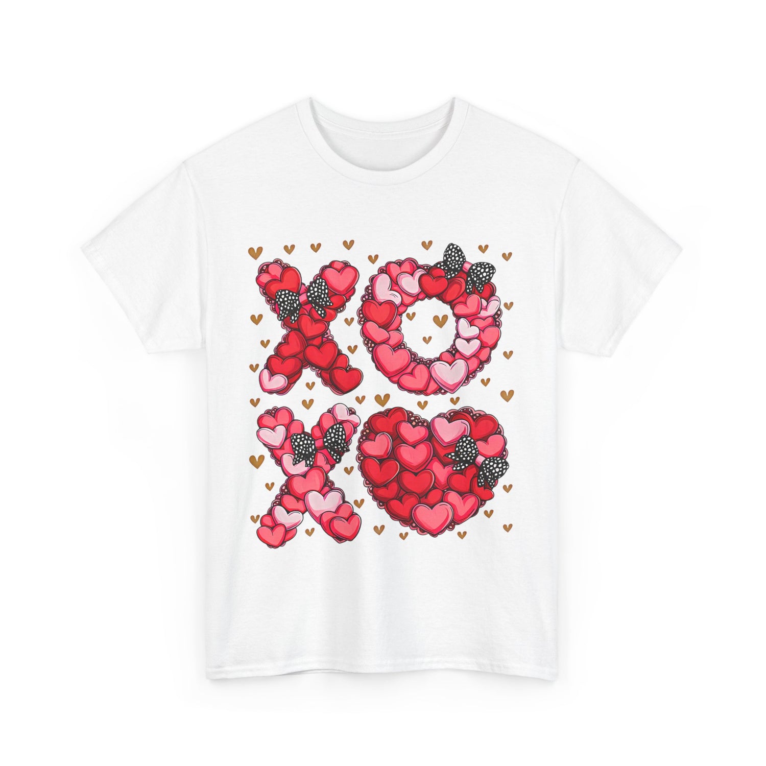 Valentine's Day T-Shirt - XoXo Heart Design Unisex Tee