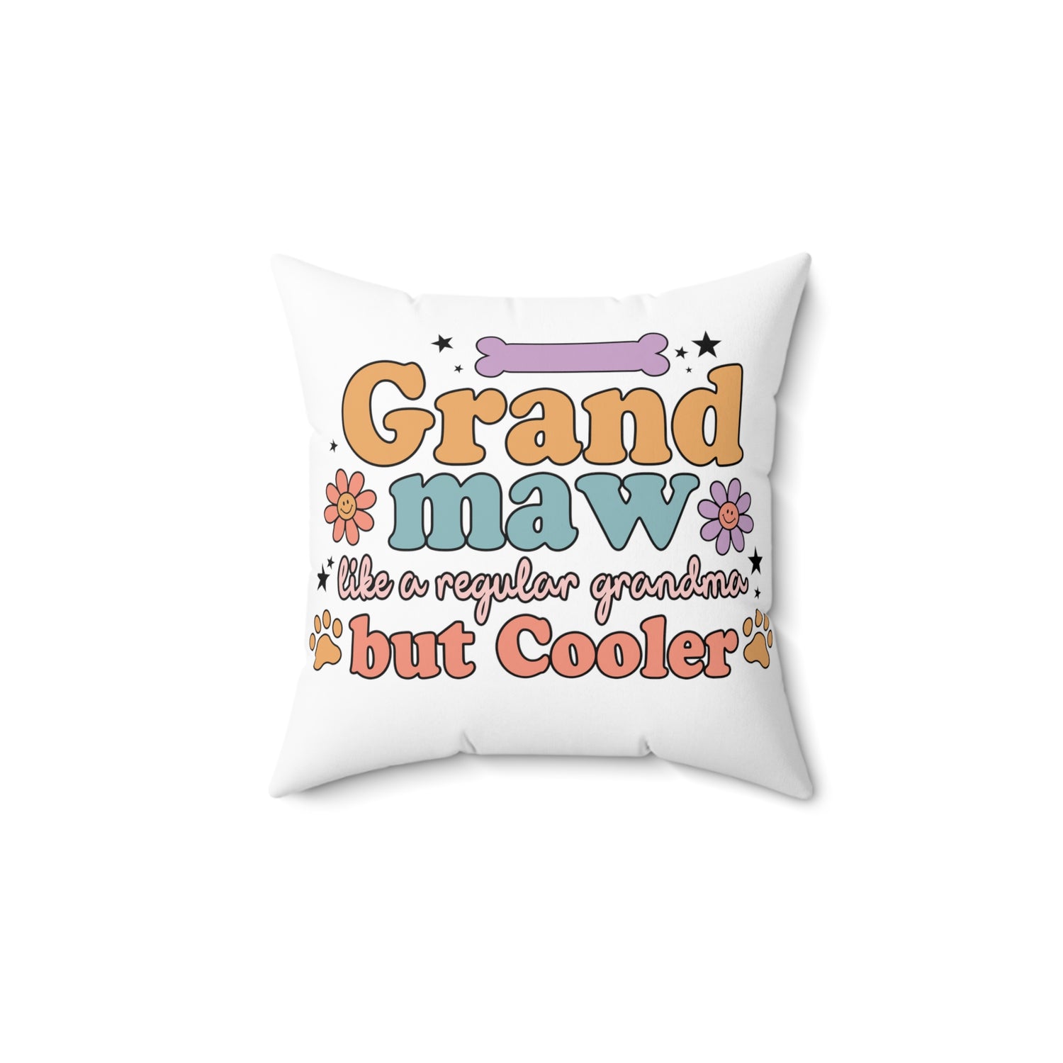 Spun Polyester Square Pillow