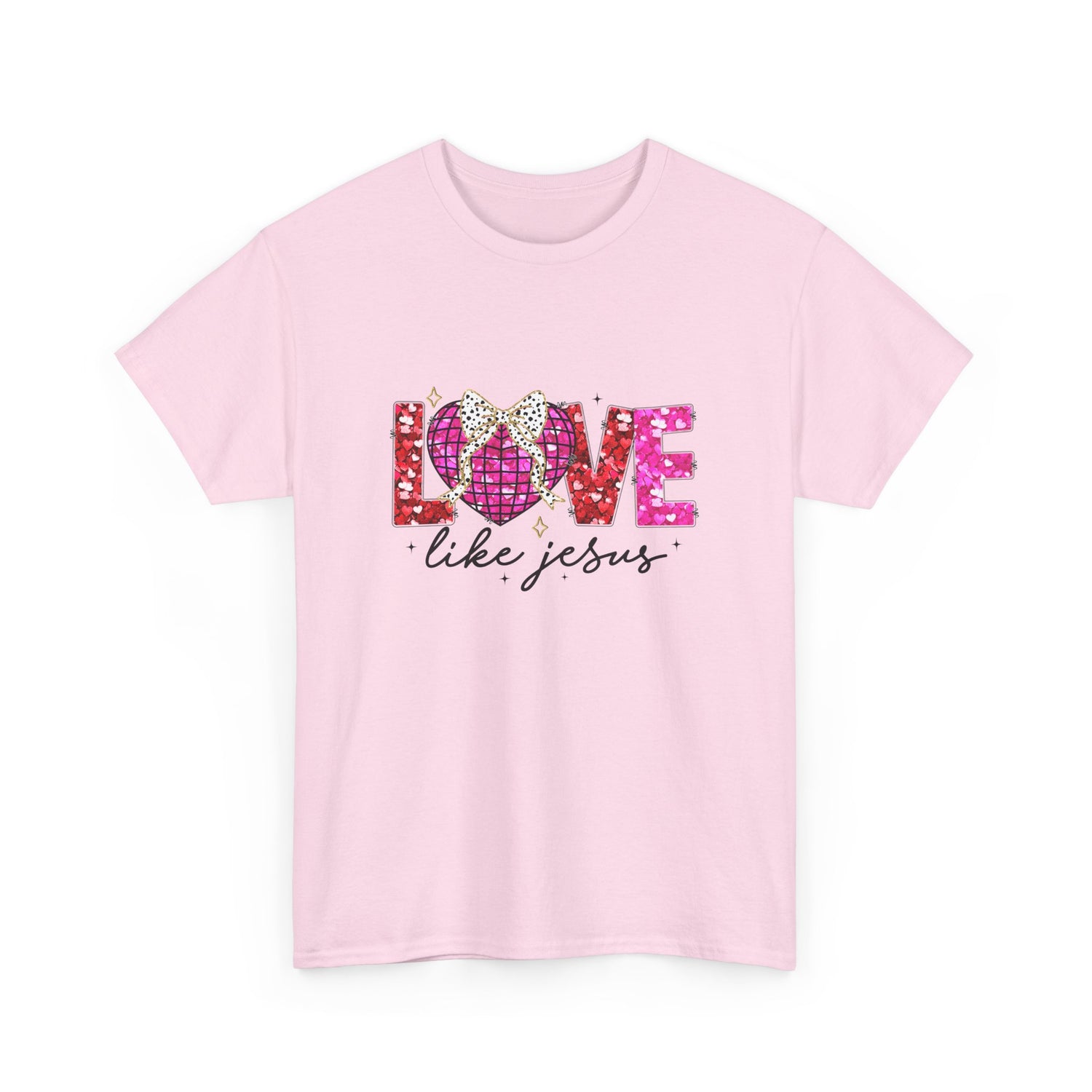 Valentine's Day 'LOVE like Jesus' T-Shirt - Inspiring Message of Love and Faith