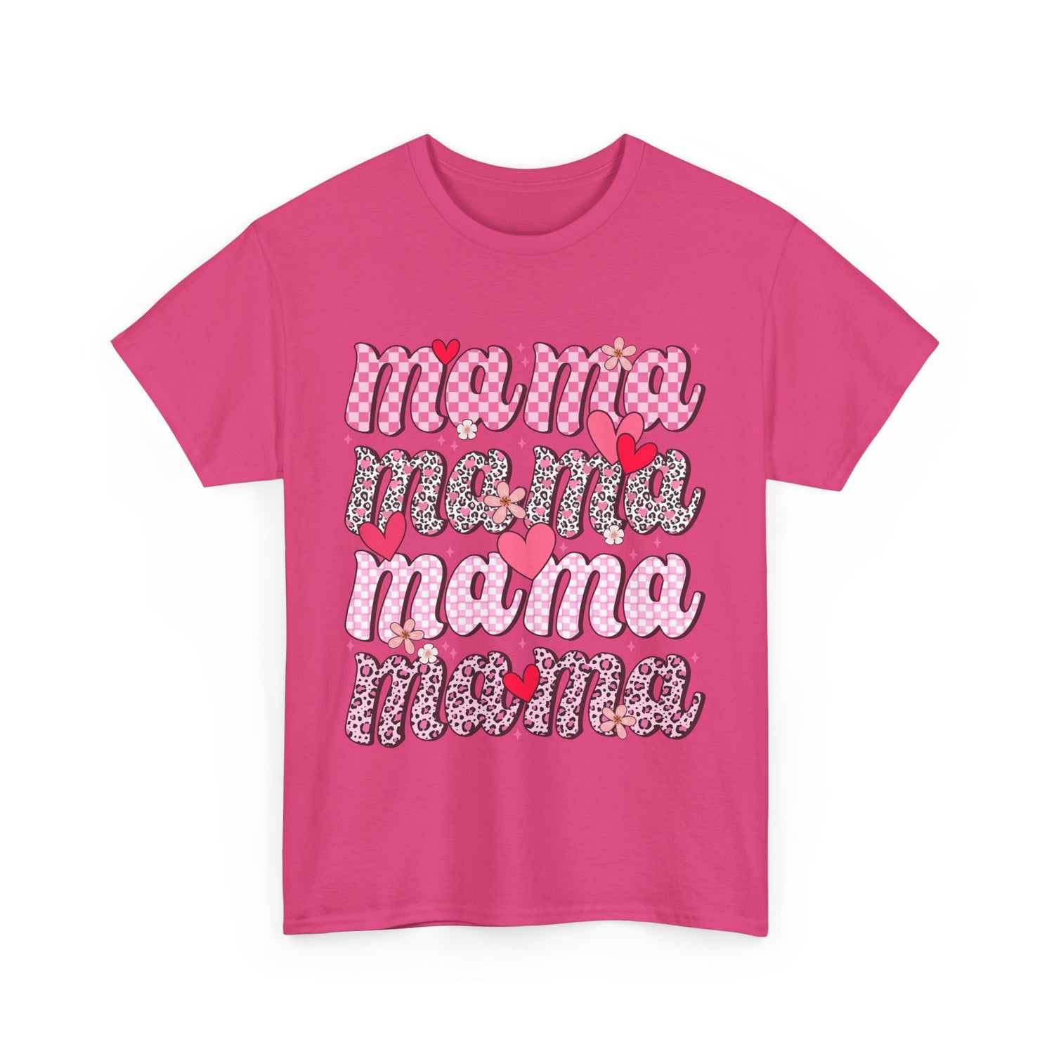 Mom T-Shirt with Heart Design - Perfect for Mother's Day or Valentine's Day