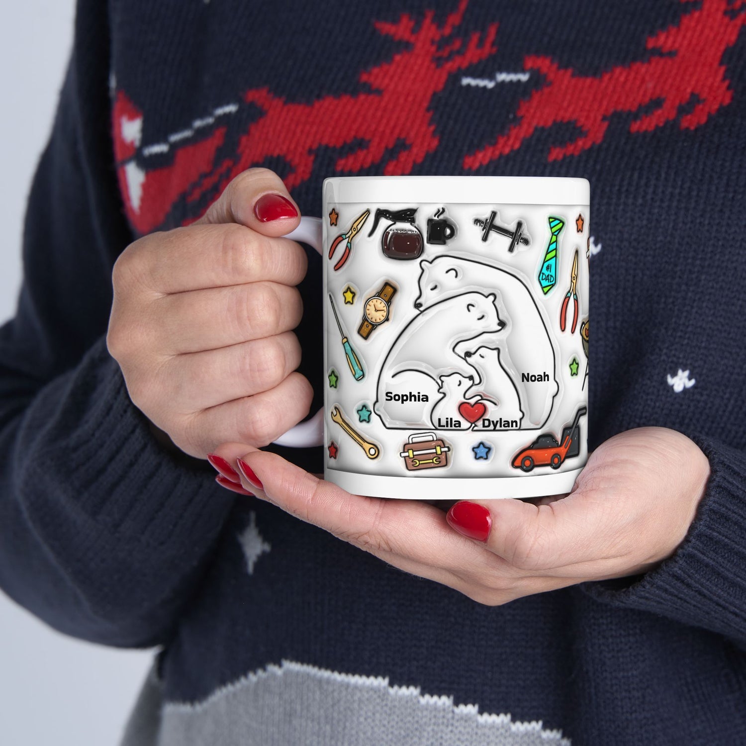 Personalized “Papa Bear” Mug – Father’s Day Edition